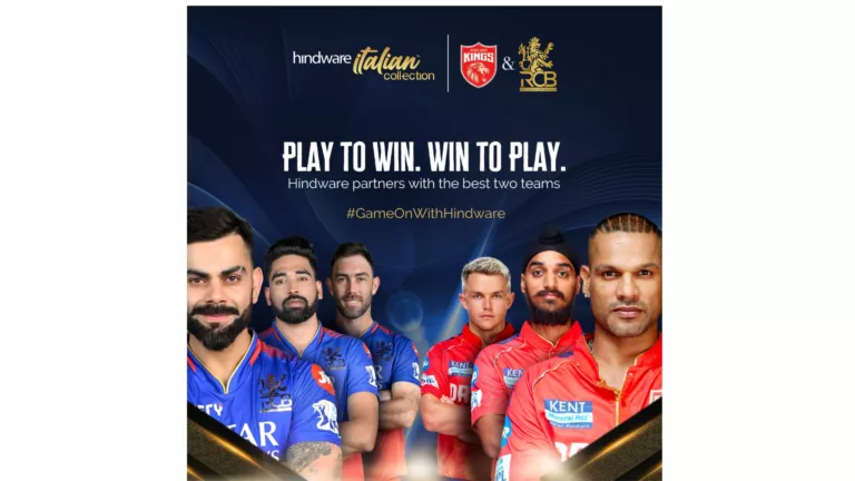 Hindware extends its partnership with Royal Challengers Bengaluru and Punjab Kings for the T20 season 2024
