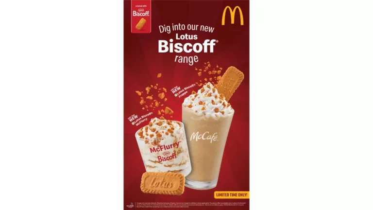 McDonald’s India joins hands with Lotus Biscoff to present a symphony of unique, crunchy, and bold flavours in a new range of Desserts