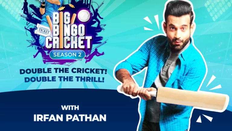 BIG FM presents BIG BINGO Cricket Season 2 with cricket maestro Irfan Pathan
