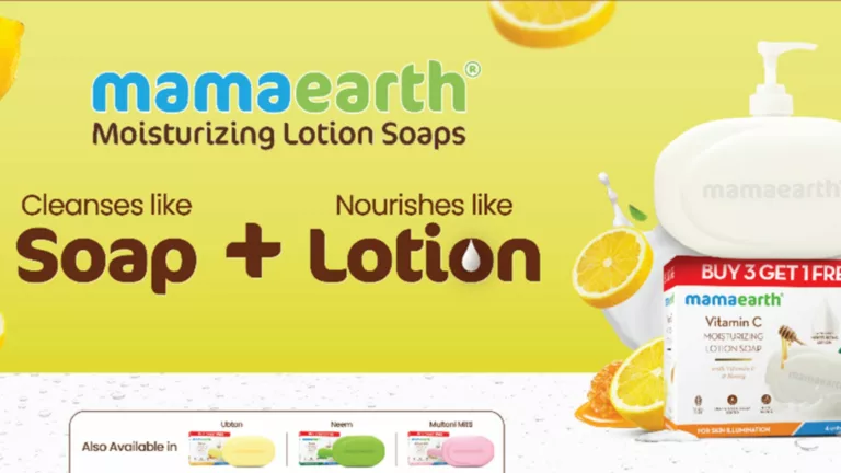 MAMAEARTH IS READY TO DISRUPT THE PERSONAL WASH CATEGORY WITH ITS LATEST INNOVATION OF MOISTURIZING LOTION SOAPS