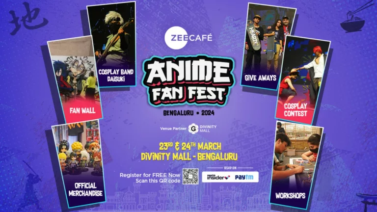 Anime Enthusiast! Here's Why You Can't Skip the Zee Café’s Anime Fan Fest on March 23-24!