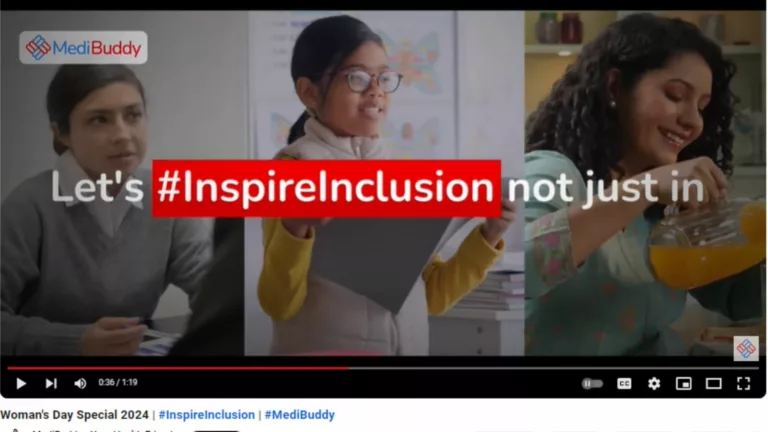 MediBuddy Champions Women's Health Empowerment with their latest International Women's Day Campaign- #InspireInclusion