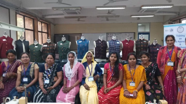 EDII empowers women artisans of MP’s Badarwas Jacket Cluster through specialised training