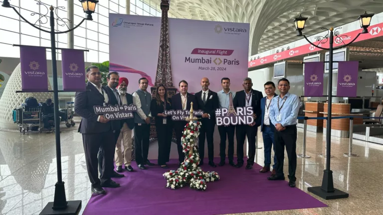 Vistara strengthens connectivity to France; inaugurates non-stop flights between Mumbai and Paris