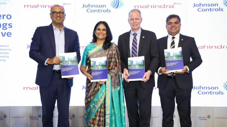 Mahindra Group and Johnson Controls Launch Net Zero Buildings Initiative to Decarbonize Buildings in India
