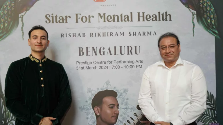 Renowned Sitarist Rishab Rikhiram Sharma‘s 'Sitar for Mental Health' concert to be held in Bangalore
