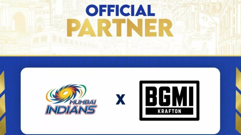 KRAFTON India Teams up with Mumbai Indians for Exciting BGMI Collaboration