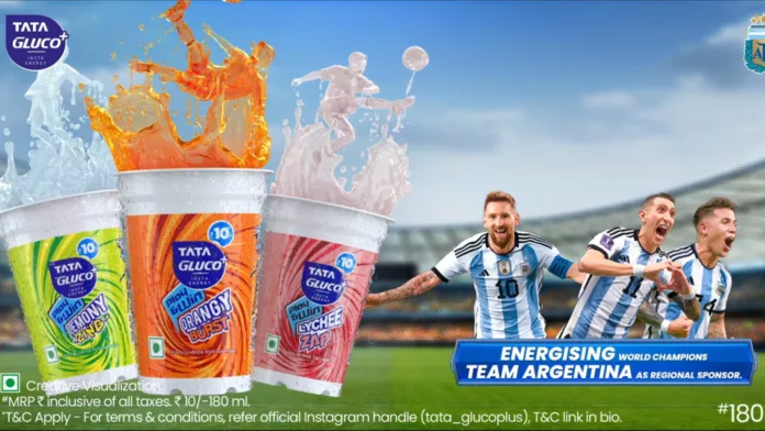 Tata Gluco+ launches “Argentina Jao, Team Argentina Ka Match Dekho” Summer Campaign