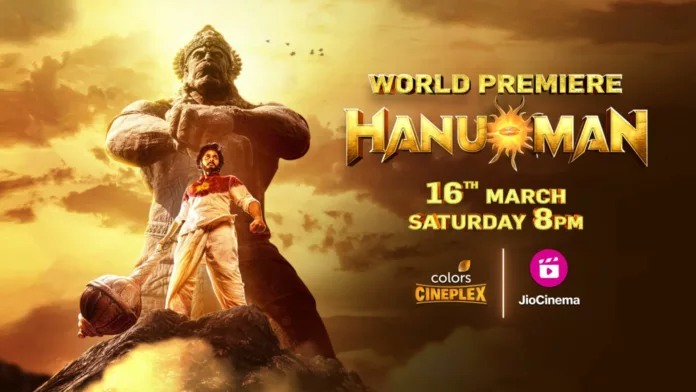 Viacom18 breaks barriers with India’s First TV + Digital Simulcast Movie Premiere of Hanu-Man on Colors Cineplex and JioCinema!