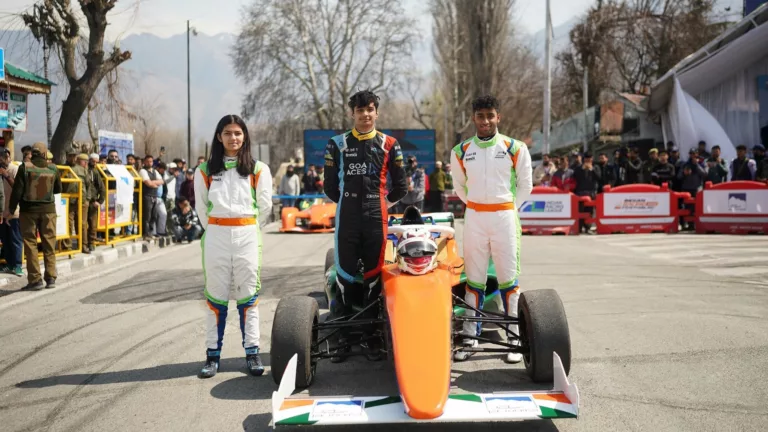 RPPL & JK Tyre host maiden showrun of Indian Racing Festival in Srinagar