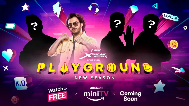 Amazon MiniTV Unveils Third Season of Revolutionary Gaming Entertainment Show 'Playground' with Hero MotoCorp as Presenting Partner