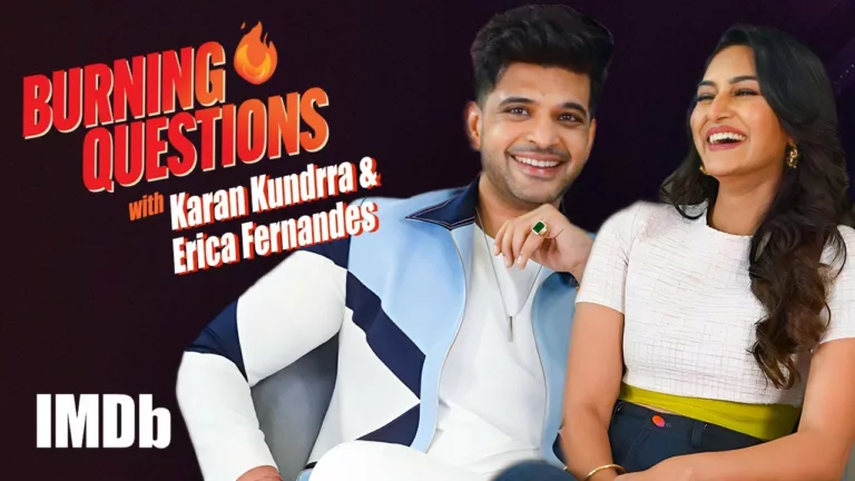 Karan Kundrra and Erica Fernandes talk about the craziest thing they’ve done in love on the IMDb original series ‘Burning Questions’
