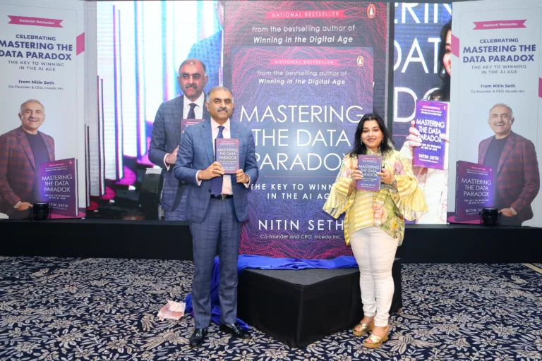 Incedo Co-founder & CEO Nitin Seth Unveils His Latest Book ‘Mastering the Data Paradox’