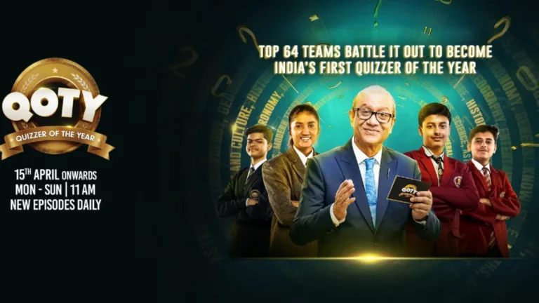 Siddhartha Basu’s ‘Quizzer Of The Year’ all set to air its championship rounds from 15th April only on Sony LIV