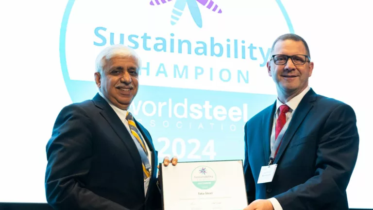 Tata Steel Recognised as 2024 Steel Sustainability Champion by worldsteel for the Seventh Consecutive Year