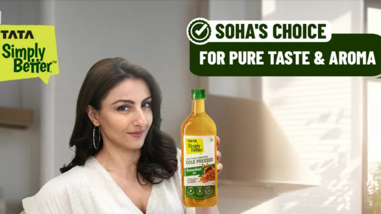 Soha Ali Khan endorses Tata Simply Better’s range of unrefined cold pressed oils in new digital campaign, calls it ‘Soha’s simply better choice’