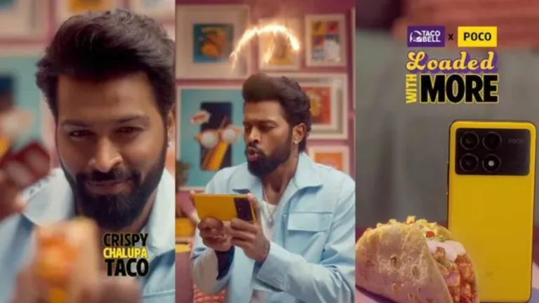 POCO, Taco Bell, And Hardik Pandya Come Together To Tune Up The Madness With Their #LoadedWithMore Campaign