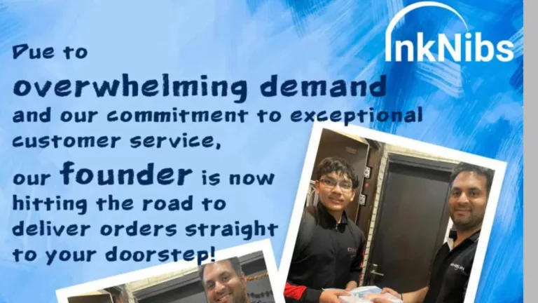 Inknibs Founder Hits the Road to Deliver as Demand Surges Across India