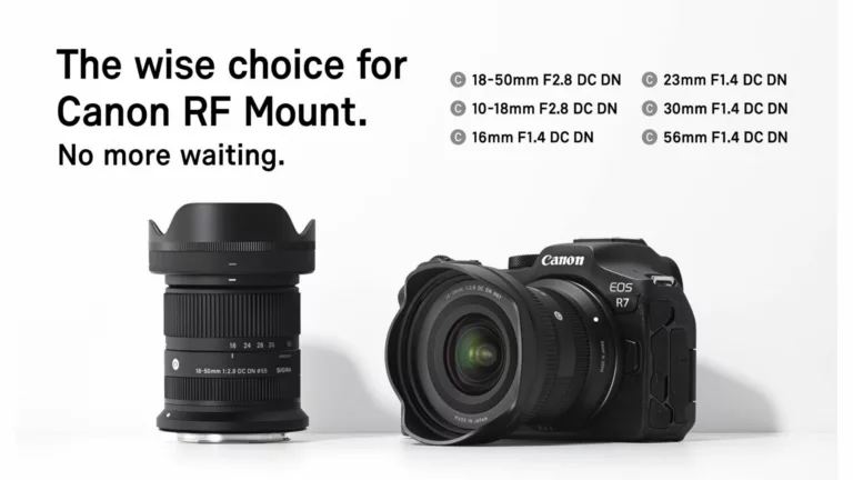 SIGMA launches Interchangeable Lenses for Canon RF Mount System