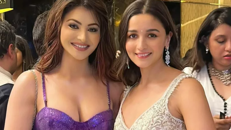Urvashi Rautela and Alia Bhatt exchange pleasantries at the special premiere of Netflix’s Heeramandi, fans can’t keep calm as the video goes viral