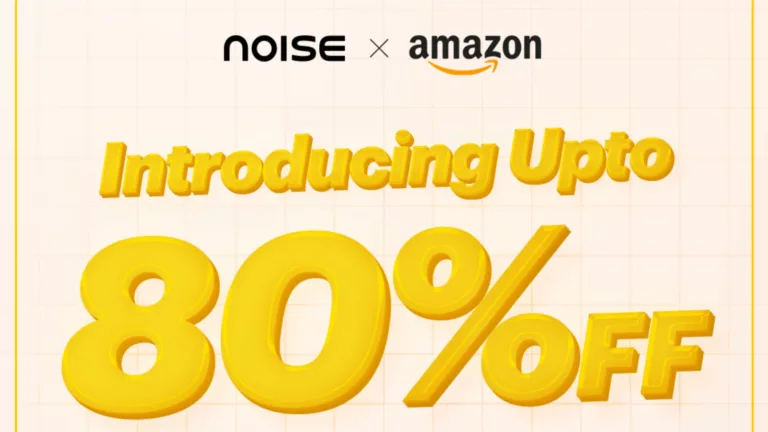 Grab the bestselling Noise products with discounts up to 80% during Amazon Summer Sale and Flipkart Big Saving Days Sale