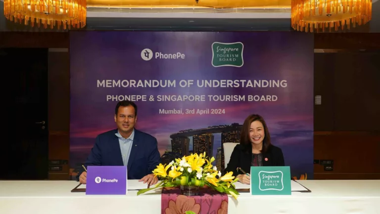 Singapore Tourism Board (STB) and PhonePe enter a two-year strategic partnership to promote UPI payments for Indian visitors in Singapore