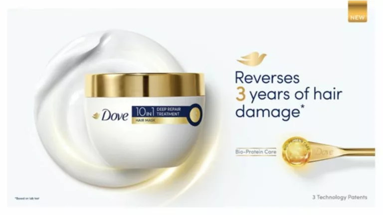 Dove Launches a New 10 in 1 Deep Repair Treatment Hair Mask addressing modern hair concerns