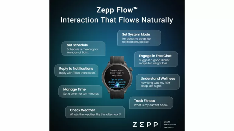 Zepp Health Elevates Wearable Intelligence with AI-Powered Zepp OS 3.5 Update for Amazfit Balance Smartwatches in India