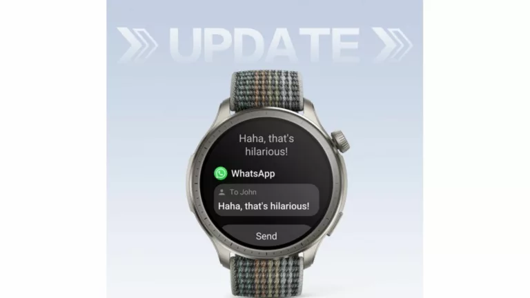 Amazfit Balance Smartwatches receives AI-Powered Natural Language Interface with Zepp OS 3.5 Update in India