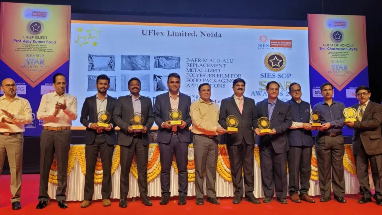 UFlex bags the second-highest number of printing and packaging industry awards