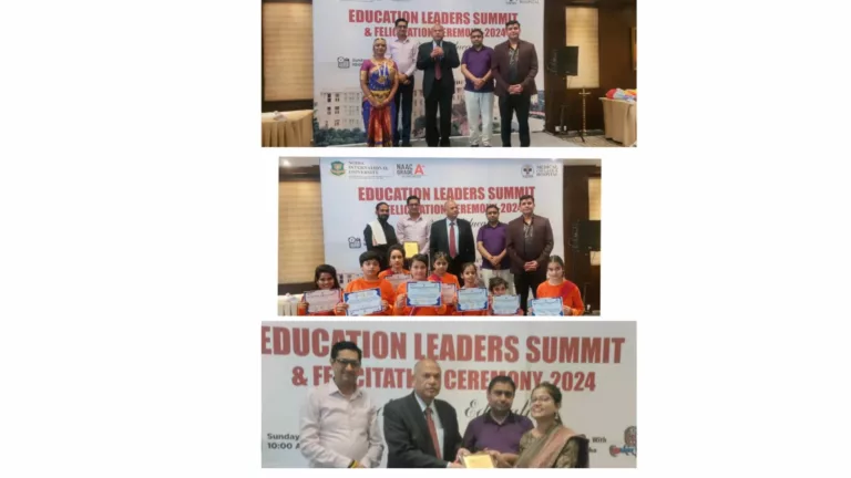NIU’s Education Leaders Summit & Felicitation Ceremony Honors Outstanding Contributions in Varanasi