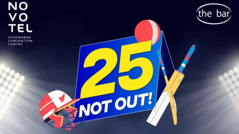 25 Not Out @Novotel Hyderabad Convention Centre