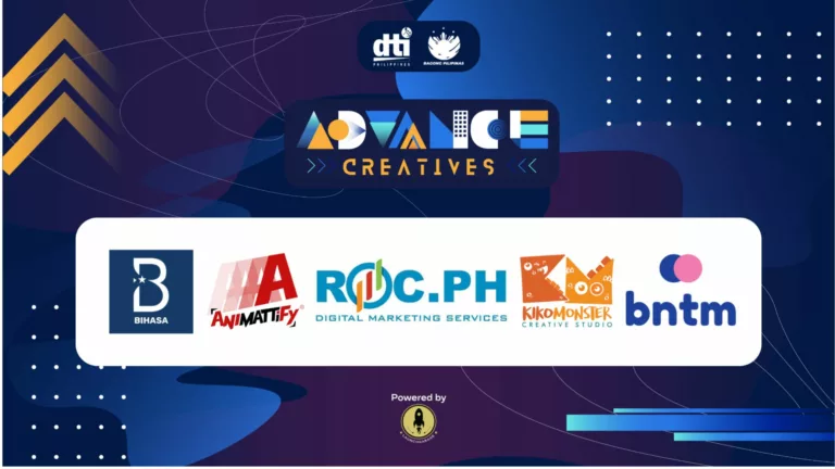 DTI unveils top 5 startup finalists of ADVanCE for Creatives Program