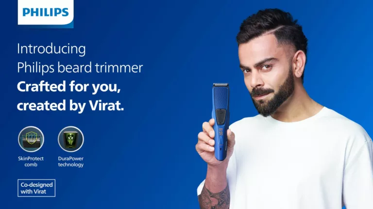 Philips India launches a limited-edition trimmer co-designed by Indian Cricketer Virat Kohli