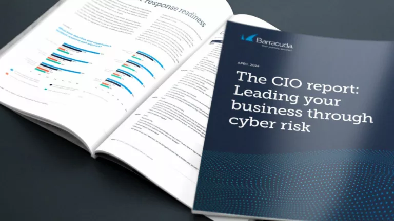 Barracuda’s New CIO report shows that six in 10 businesses struggle to manage cyber risk